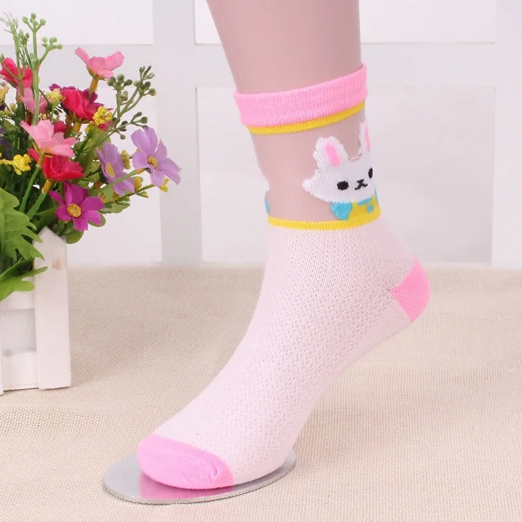 Носки детские с рисунком кролика 10 шт. = 5 пар|kids socks|socks for girlssocks children |
