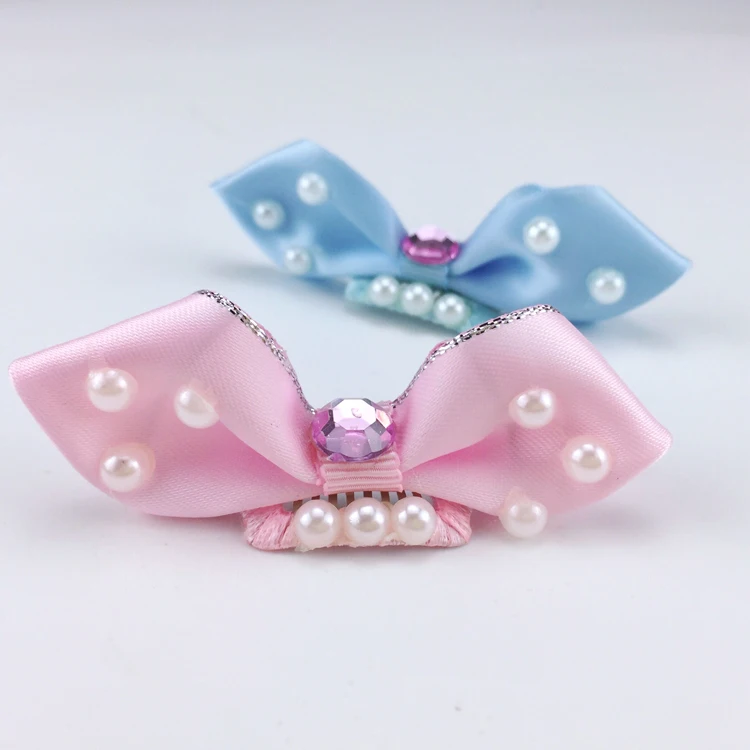 

Pet BB clip headdress flower dog teddy princess jewelry decoration Could be Yorkshire accessories hair clip 10pcs