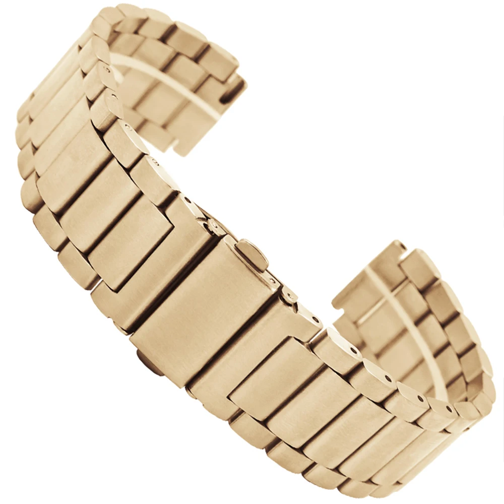 Stainless Steel Watch Band Bracelet For Men Women Watches Straps High Quality Steel Watchbands Wholesale