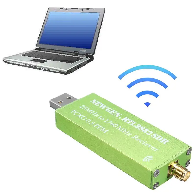 Фонарь с приемником SDR USB AM FM Android VHF UHF 0 5 PPM TCXO RTL2832U R820T2 RTL|Спутниковое ТВ| |
