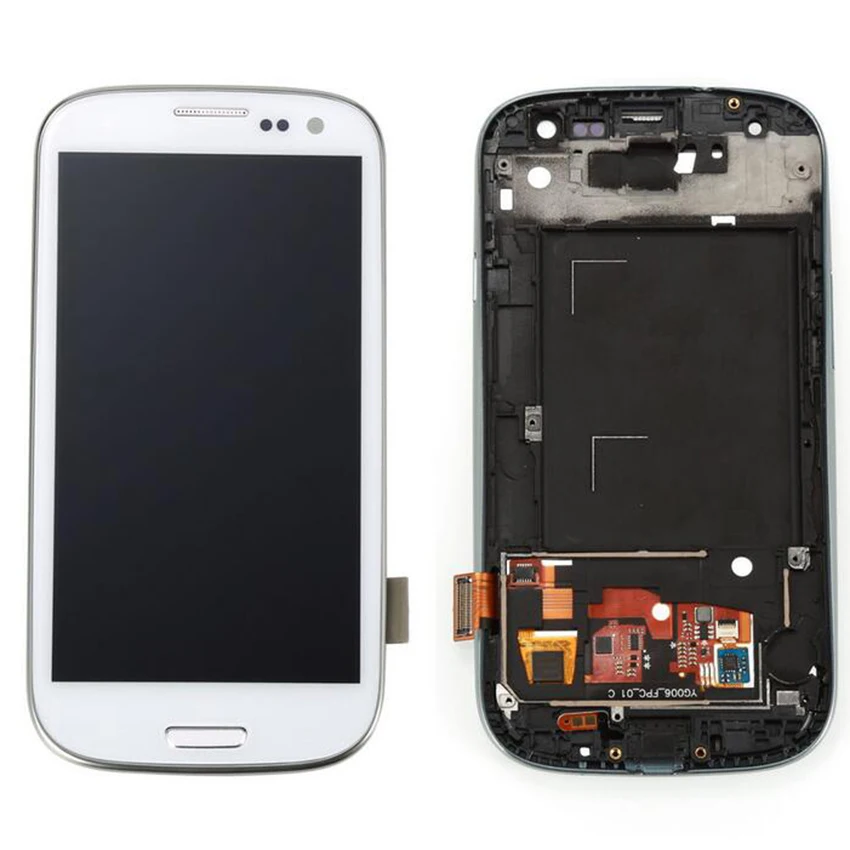 100% протестированный ЖК дисплей для Samsung Galaxy S5 i9600 сенсорный экран G900A G900F S3 i9300 S4 i9500
