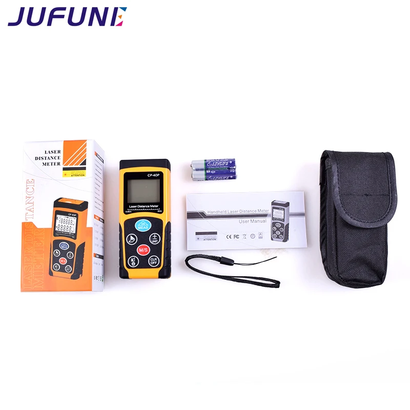 

Jufune CP-80P 80m Mini Laser Distance Meter Digital Tape Measurer