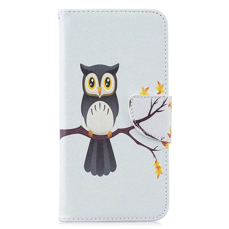 Tree Owl Панда чехол для LG Stylo 4 кожаный чехол-бумажник для телефона с откидной крышкой чехол для LG K11 K10 K30 K9 K8 K7 Q Stylus Q8 Stylo 5 - Цвет: Tree Owl