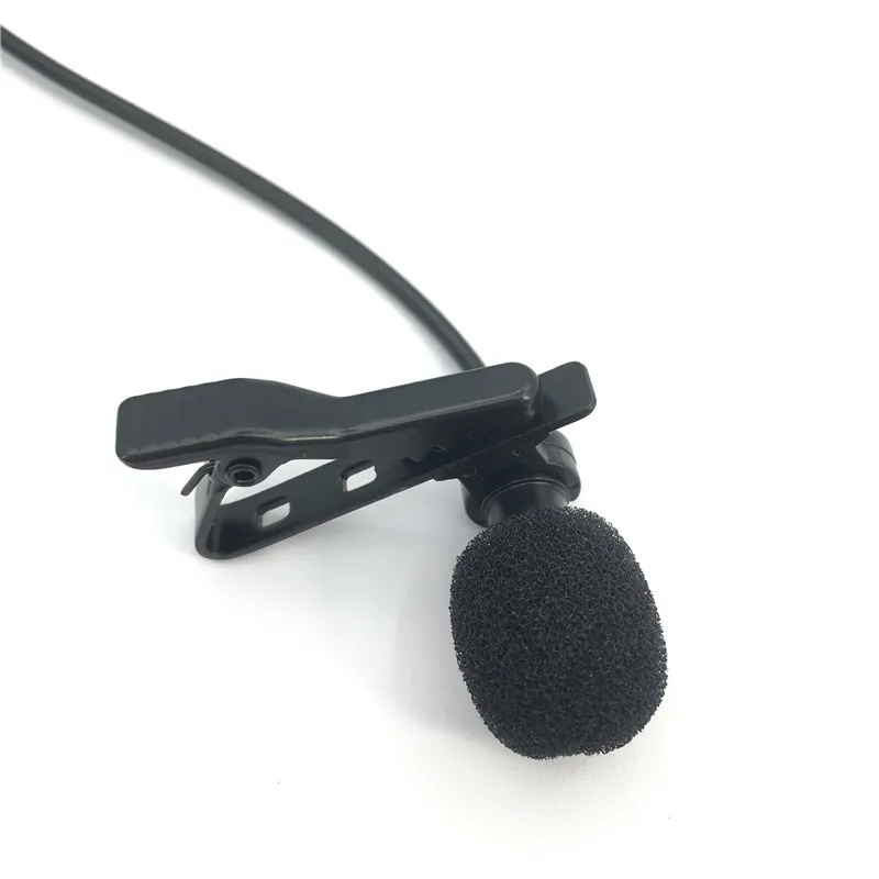 Микрофон новейшая наружная Скоба на лацкане Lavalier 3 5 мм разъем для телефона Handsfree