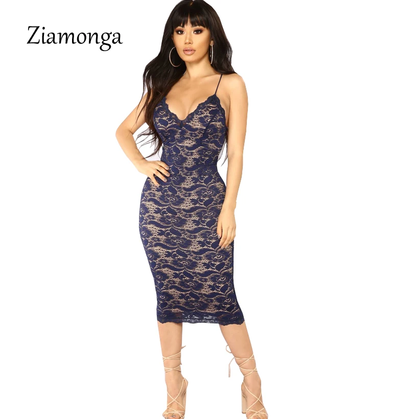 Женское вечернее платье с цветочной вышивкой Ziamonga Черное Кружевное облегающее