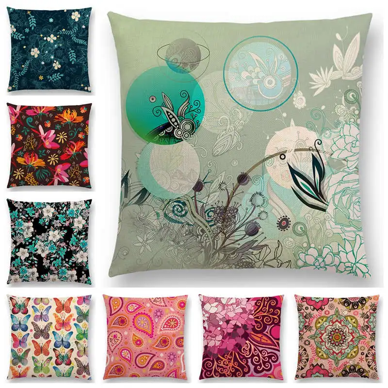 Женская разноцветная наволочка с абстрактным рисунком|cushion cover pillow case|cushion covercushion