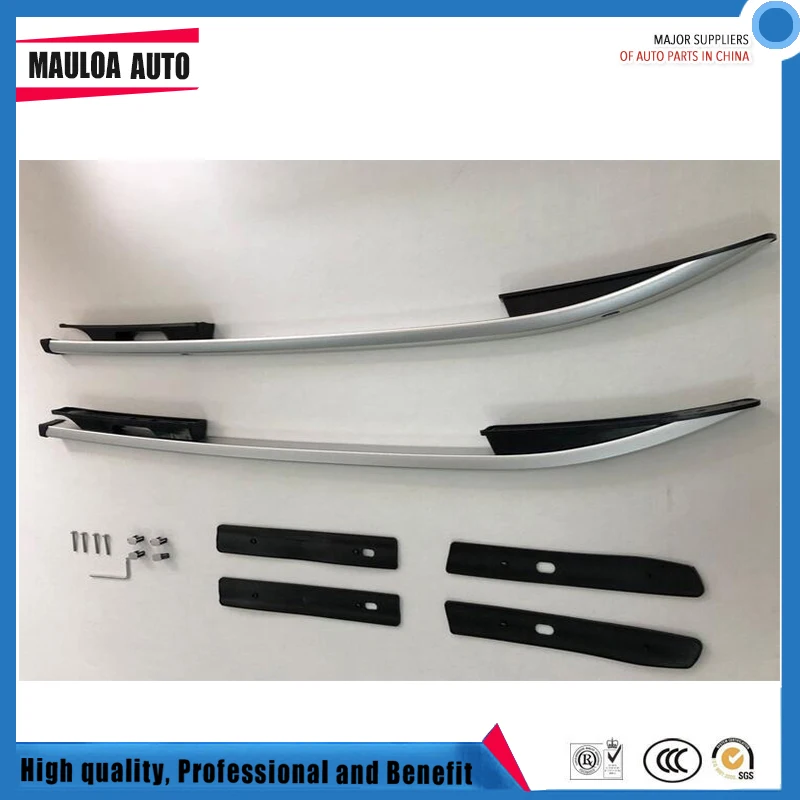 Алюминиевый сплав привинчиваемый бокового рельса Бар Багажник На Крышу для L200 2015