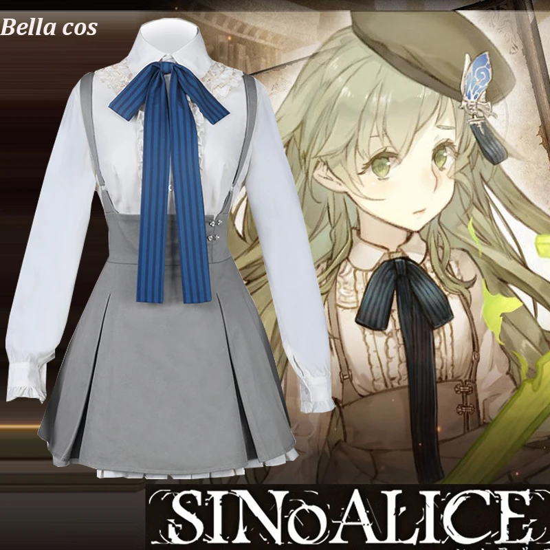 Новинка косплей-костюм SINoALICE Пиноккио Повседневное платье юбка униформа из аниме