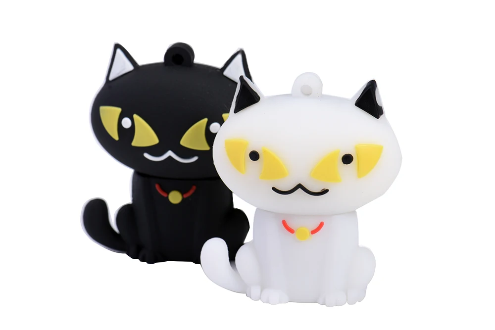 SHANDIAN USB флеш-накопитель Модель кошки флеш-накопитель прекрасная кошка флеш-карта 4 ГБ 8 ГБ 16 ГБ 32 ГБ 64 ГБ Флешка USB флешка полная емкость