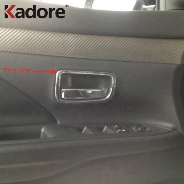 Для Mitsubishi Outlander 2013 2016 2017 2018 крышка внутренней дверной ручки отделка автомобильные