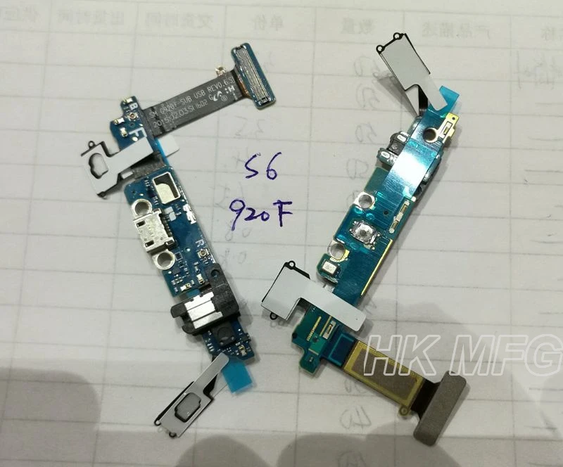 S6 920F Внутренний USB разъем гибкий кабель для Samsung s6 920f Европейская версия зарядных