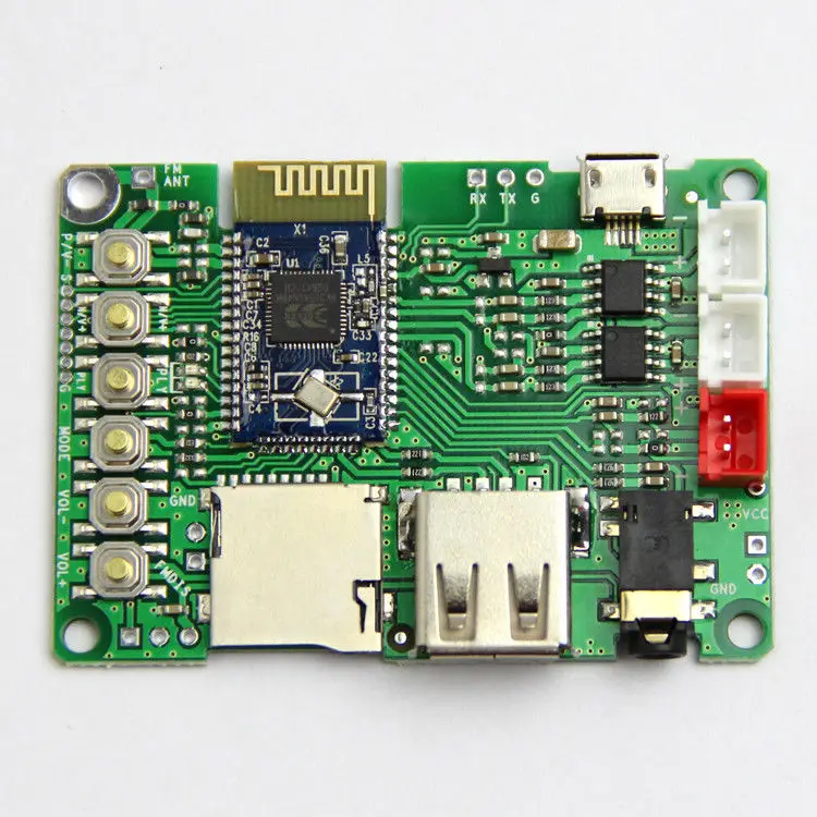 DYKB BK3254 Bluetooth аудио приемник стерео усилитель плата 3 Вт + FM TF USB AMP пульт