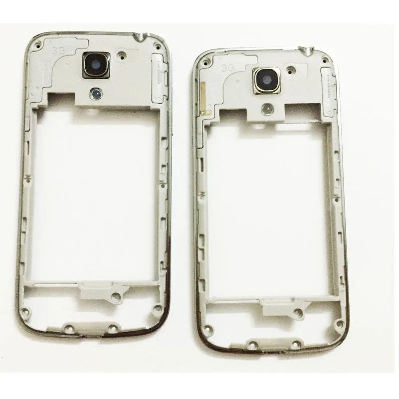 Для samsung Galaxy S4 Mini I9190 I9192 I9195 средняя рамка ободок чехол со стеклянной линзой+ ключ для боковой кнопки запасные части