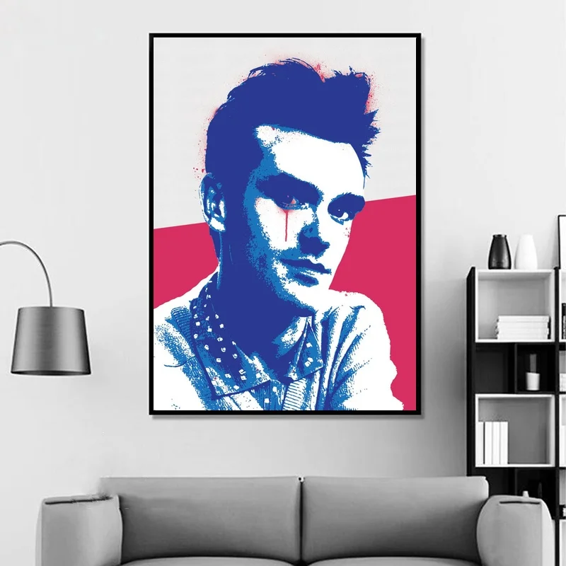 Morrissey The Smiths музыкальный плакат хип-хоп рэп музыкальная группа звезда Плакат настенная живопись Декор для дома холст печать