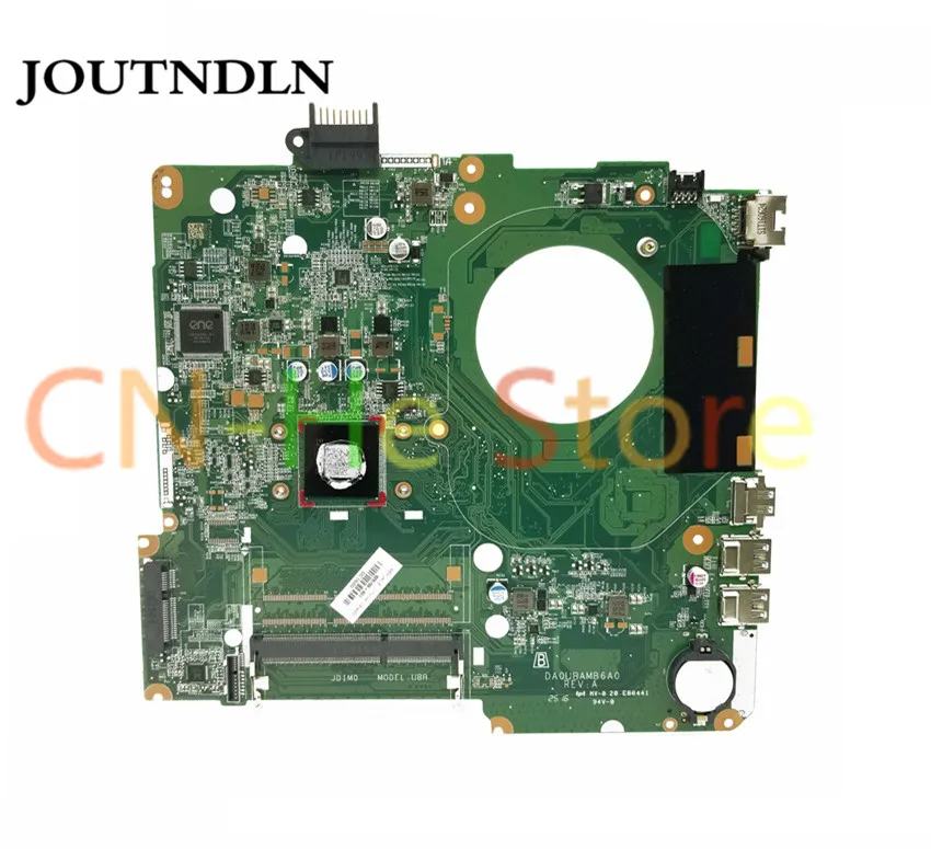 Материнская плата JOUTNDLN для ноутбука HP Pavilion 15 F 828166 601 001 501 DA0U8AMB6A0 U8A с процессором