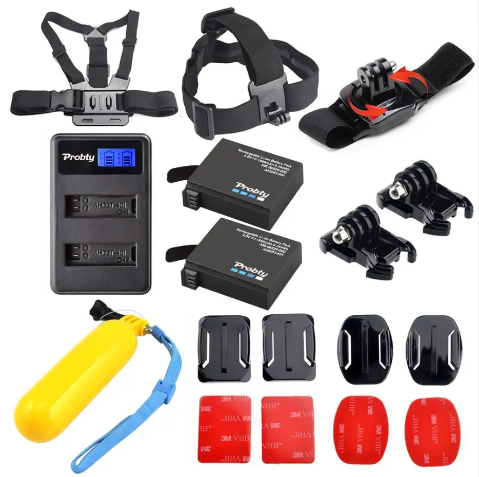 

2 GOPRO HERO4 + + Xiaomi Yi - GO PRO AHDBT-401 ahdbt-401 AMKOV 7000S