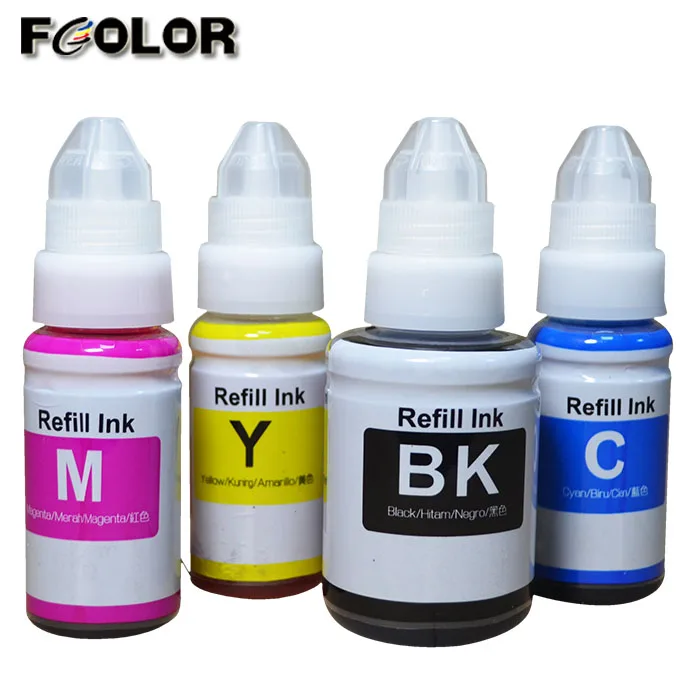 

High Quality GI-490 Ink for Canon GI-490 Printer Ink G1410 G2410 G3410 Dye Ink