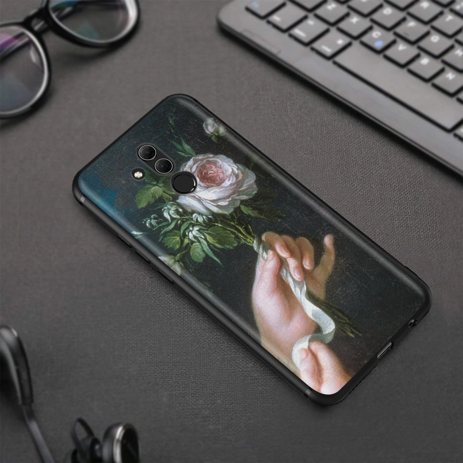 Чехол Lavaza с классическим цветочным рисунком для Huawei Honor 10 9 8 8x 8c 7x 7c 7a Note Nova 3 3i Lite Y9 Y7