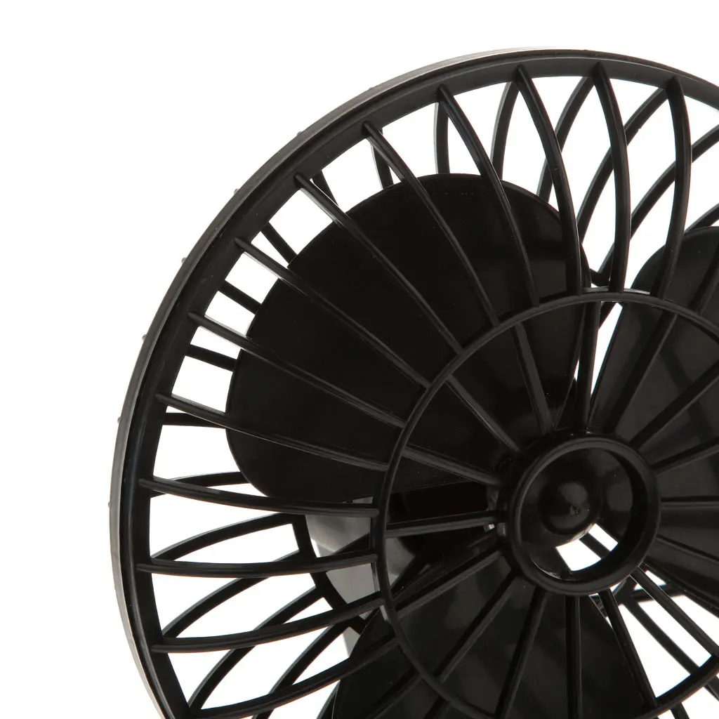 Портативный автомобильный вентилятор 12 В мини-кулер с прикуривателем вращение