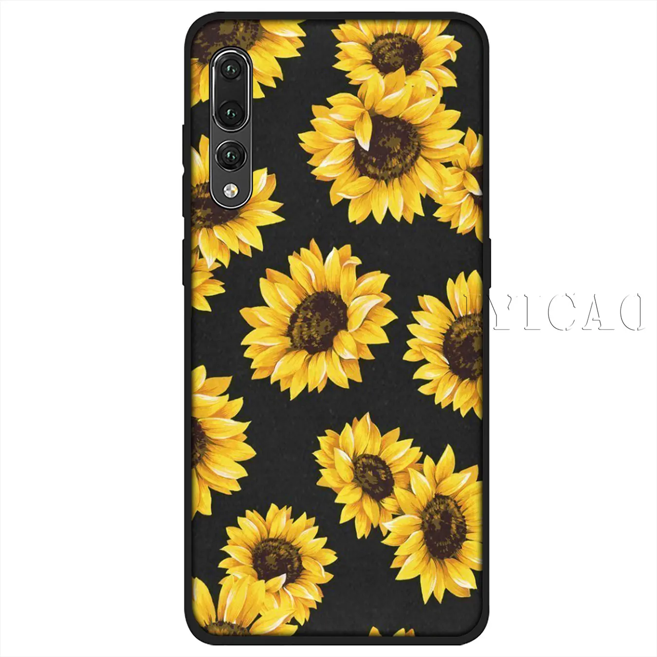 IYICAO разноцветный мягкий чехол с цветочным рисунком для Huawei P30 P20 Pro P10 P9 P8 Lite Mini 2017