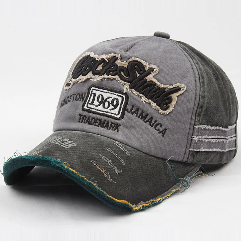 2019 для мужчин женщин Винтаж ковбой Бейсбол кепки лоскутное промывают хлопок Snapback