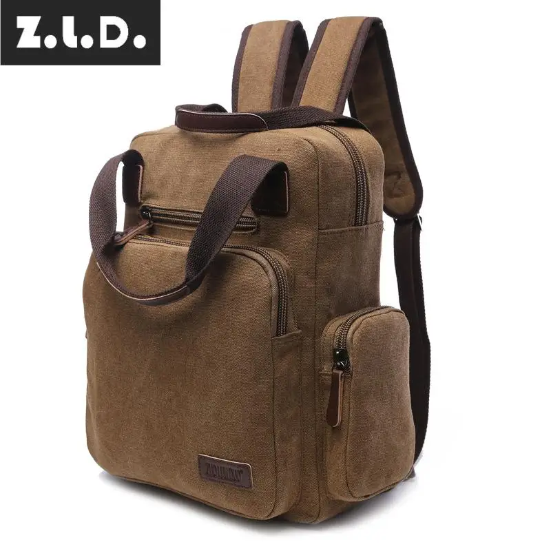 Z.L.D. Лидер продаж новая Холщовая Сумка для ноутбука на плечо модная повседневная