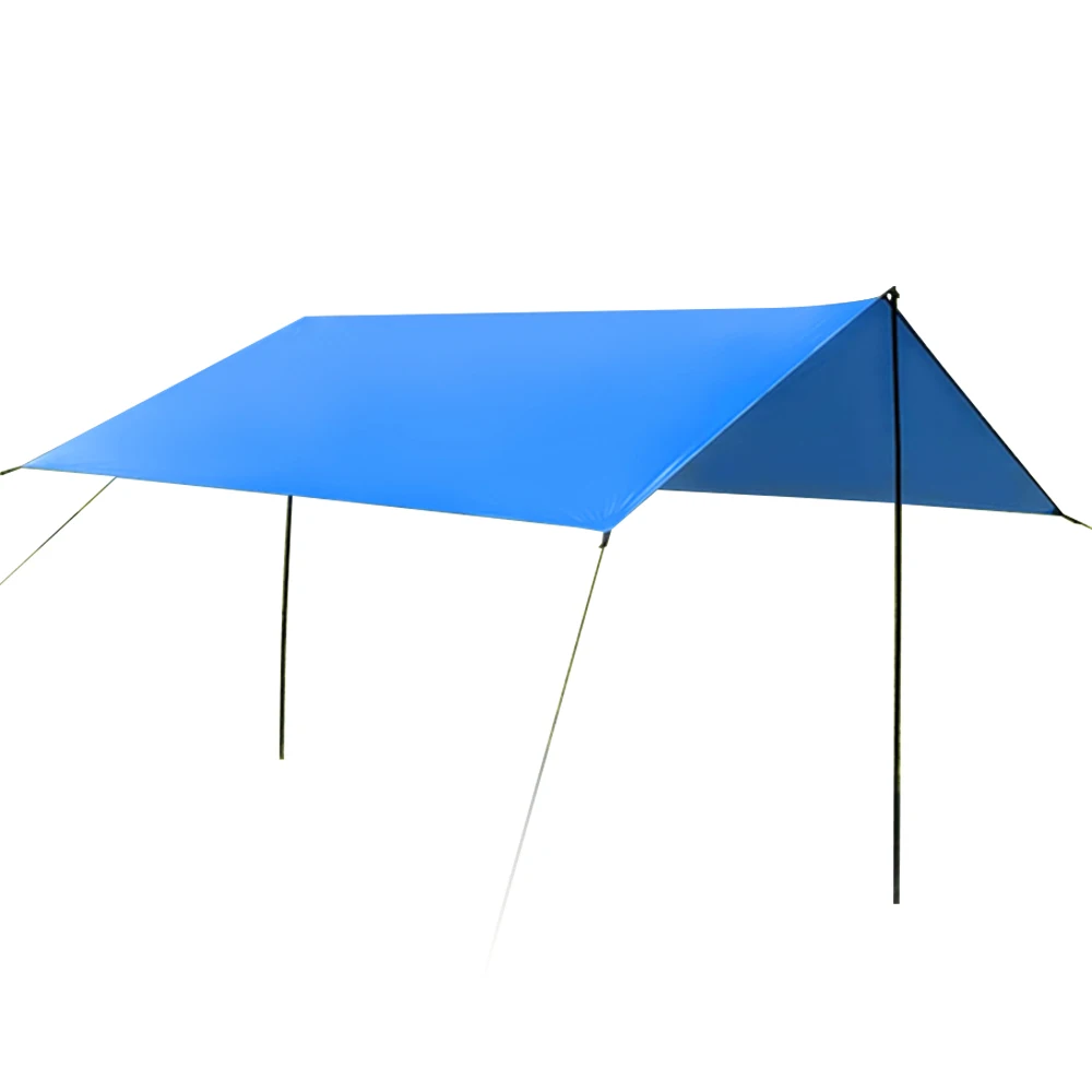 9.8ft x 9.8ft Lightweight Hammock Sun Shelter Shade Tent Tarp Awning Canopy for Outdoor Camping Hiking Backpacking Picnic