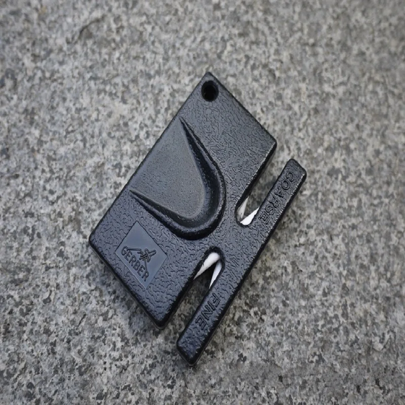 Открытый Двухместный Стороны Керамические Заточки ножей Точильный Камень