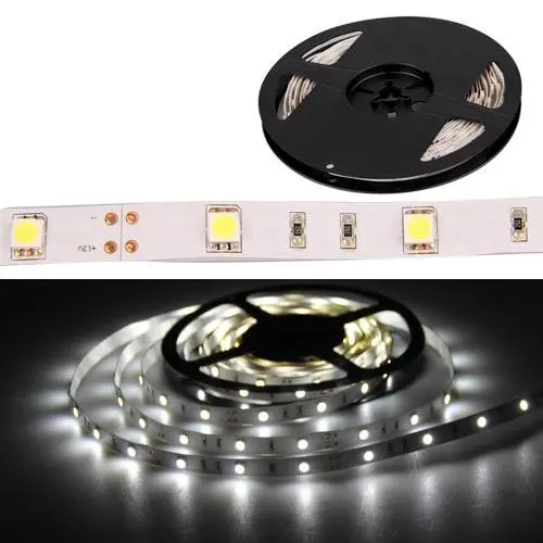 5 м 150 светодиодный 5050 SMD Светодиодные ленты выпаса белый DC2V|Пульты ДУ| |
