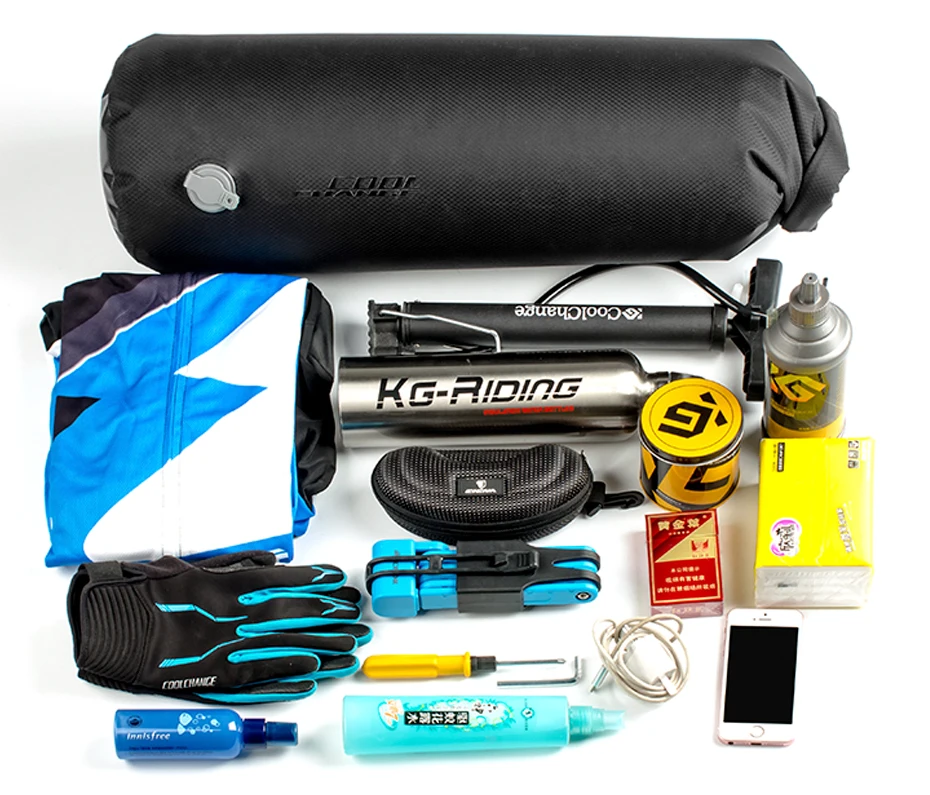 Coolchangle Bikepacking сумки велосипедные сумки большой емкости складные Велоспорт хвост задний мешок горный Mtb велосипед седло мешок