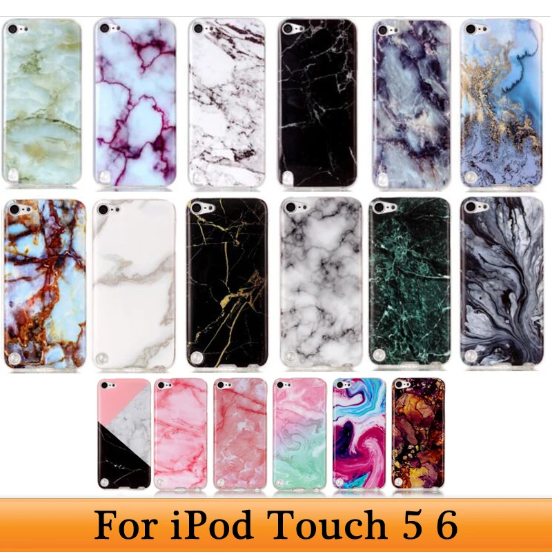 Мягкий силиконовый мраморный чехол для iPod Touch 5 поколения Чехлы Apple 6 го Touch5