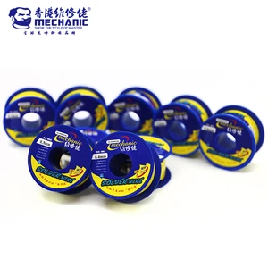 Двойное отверстие MECHANIC sn63 % pb37 %, низкотемпературная сварочная линия BGA, Оловянная установка, низкотемпературный плавильный провод