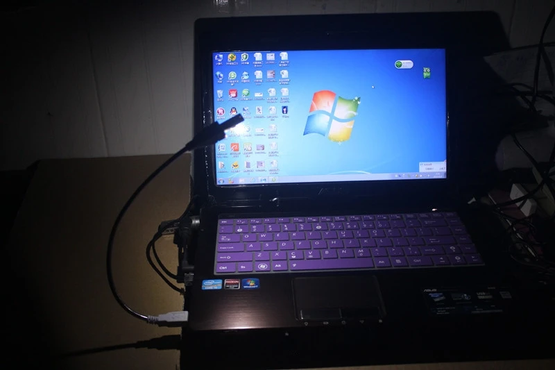 Мини Супер яркая USB клавиатура свет ноутбук мобильный чип электропитания