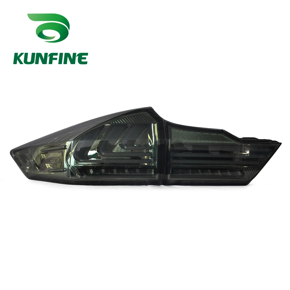 KUNFINE пара автомобильных задних фар в сборе для Honda City 2014 светодиодные стоп-сигналы