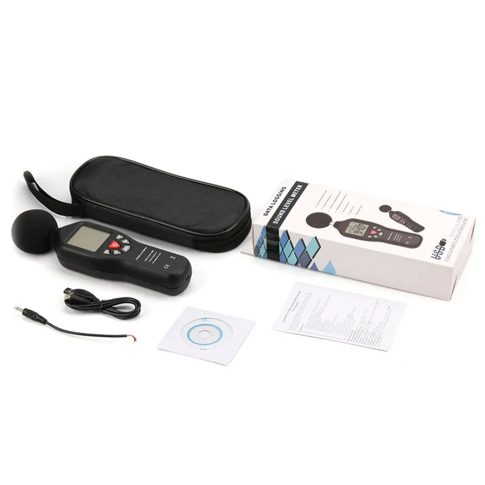 TL-200 USB Высокоточный децибельный датчик цифровой децибел уровня звука 30-130дб с