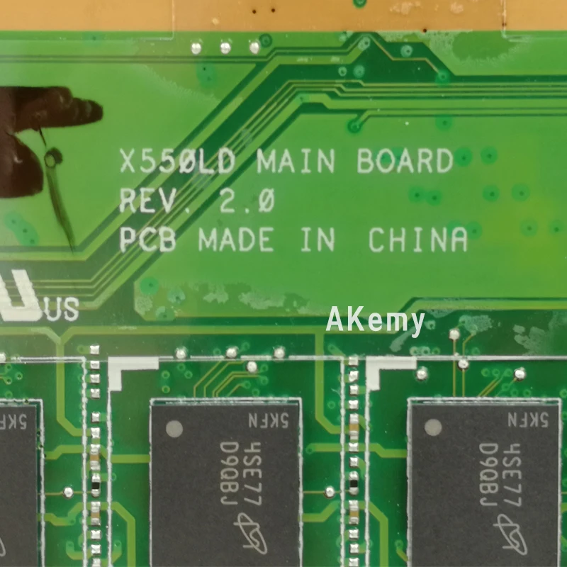 X550LB материнская плата для ноутбука For Asus X550 X550LD X550LN тест оригинальная 4G RAM Gt740M/I7