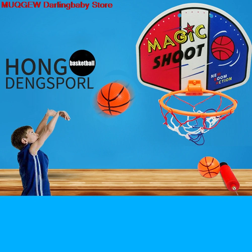Баскетбол доска задней части подставка комплект Обруч Набор игры подарок для