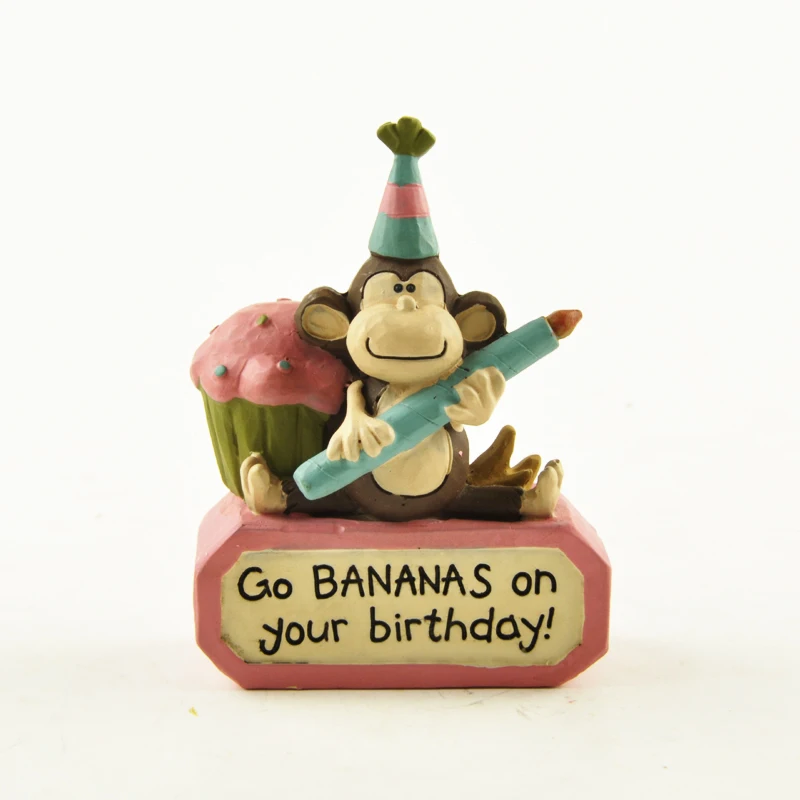 Сказочный Сад обезьяна фигурка модель микро пейзаж Смола ремесло стол