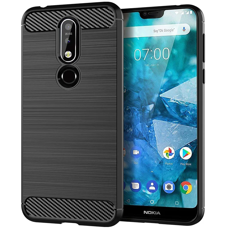 ETECLA For Nokia 5 Case Cover Nokia5 Premium Original Silicone Shockproof Protective TPU |