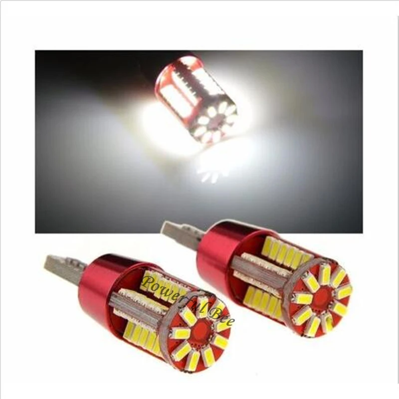 2 x CANBUS T10/w5w/194 57SMD без ошибок белые янтарные желтые светодиодные габаритные огни