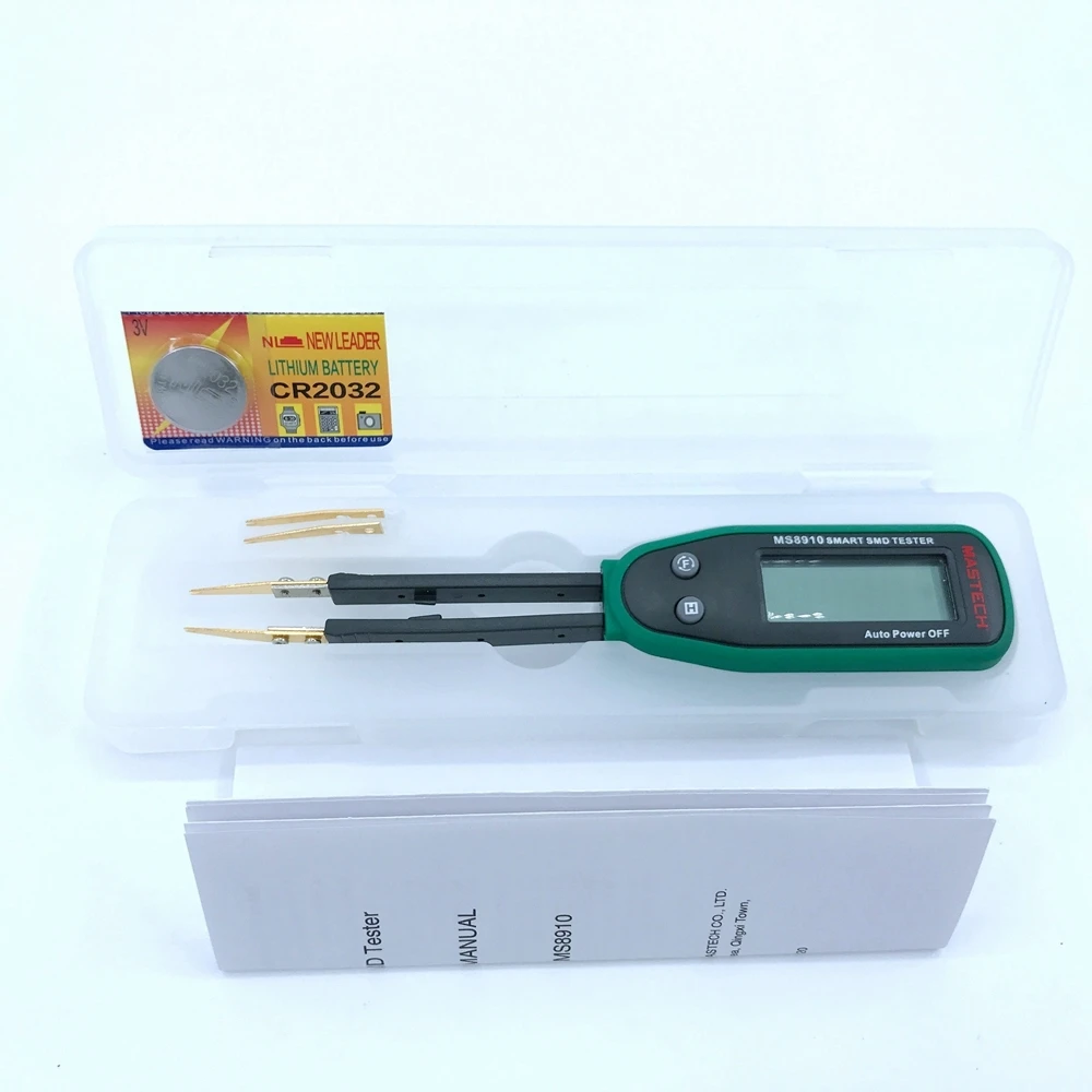 MASTECH 8910 цифровой мультиметр умный SMD RC Сопротивление Емкость диодный метр тестер