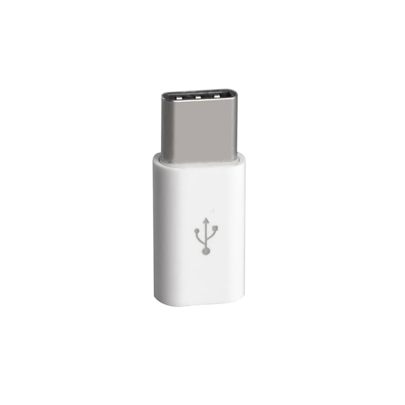 Переходник Micro USB/Type-C для синхронизации и зарядки с разъемом ABS вставляется обеих