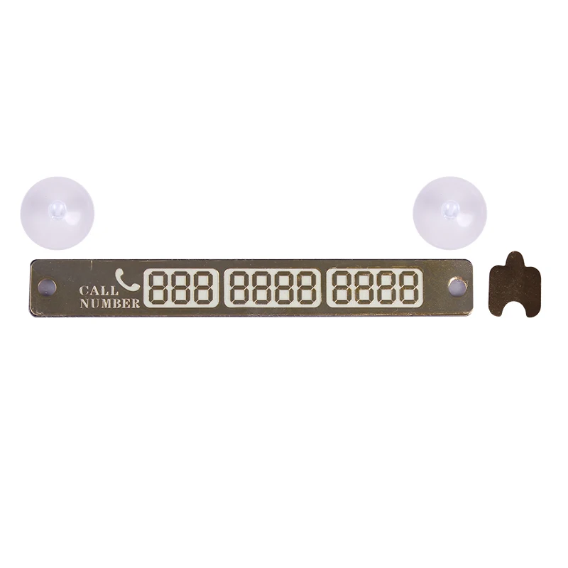 Универсальный автомобильный светящийся стоп сигнал временная парковочная карта