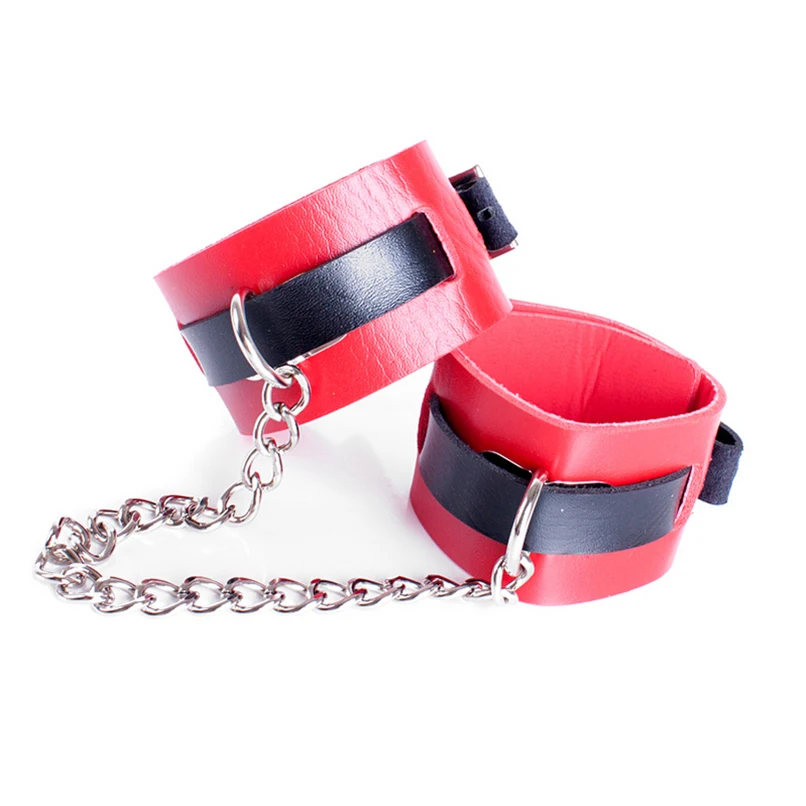 Бондаж для ног интимные изделия манжеты на лодыжку взрослые игры раб бондаж