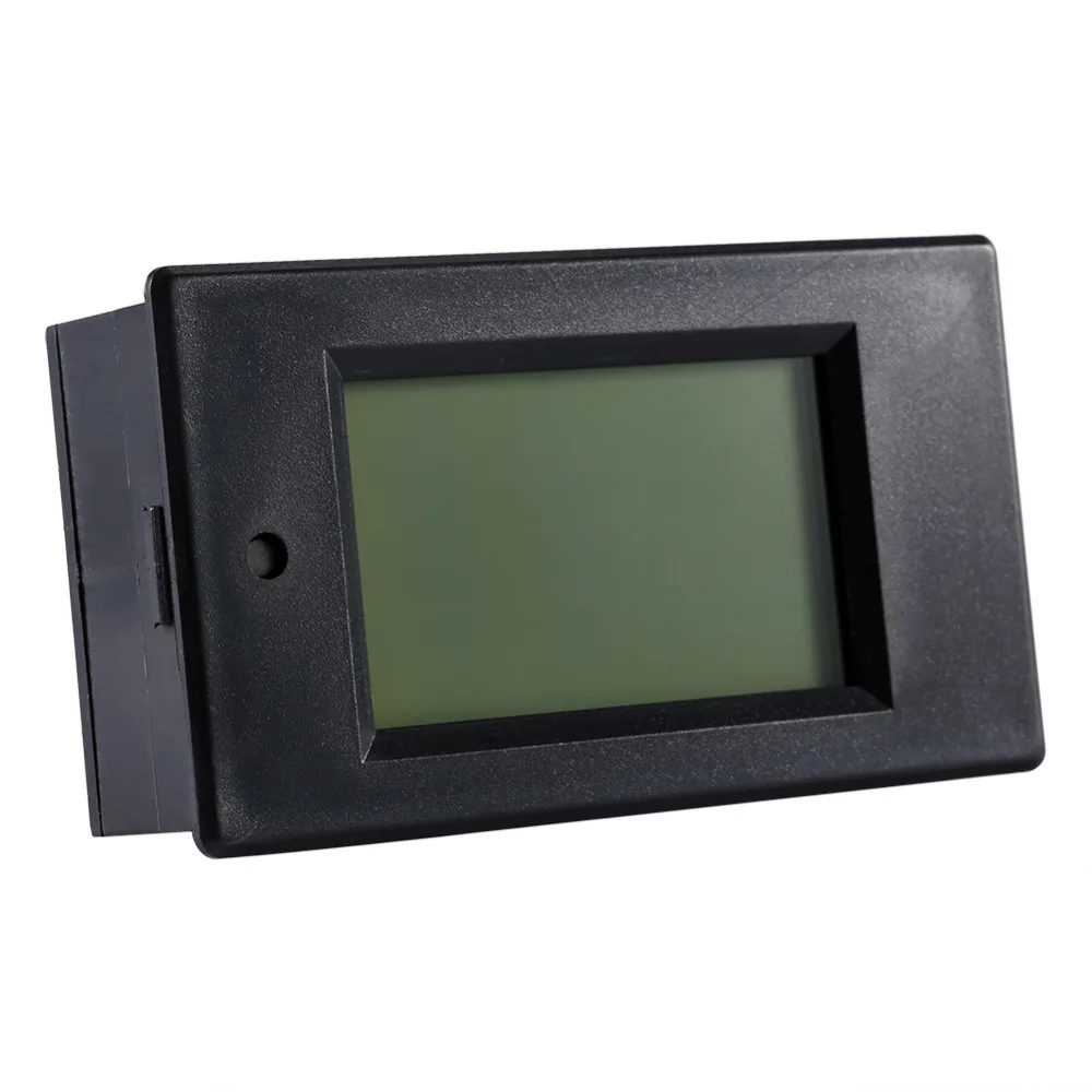 Peacefair DC 50A цифровой ЖК измеритель мощности монитор энергии Вольтметр Амперметр 12В