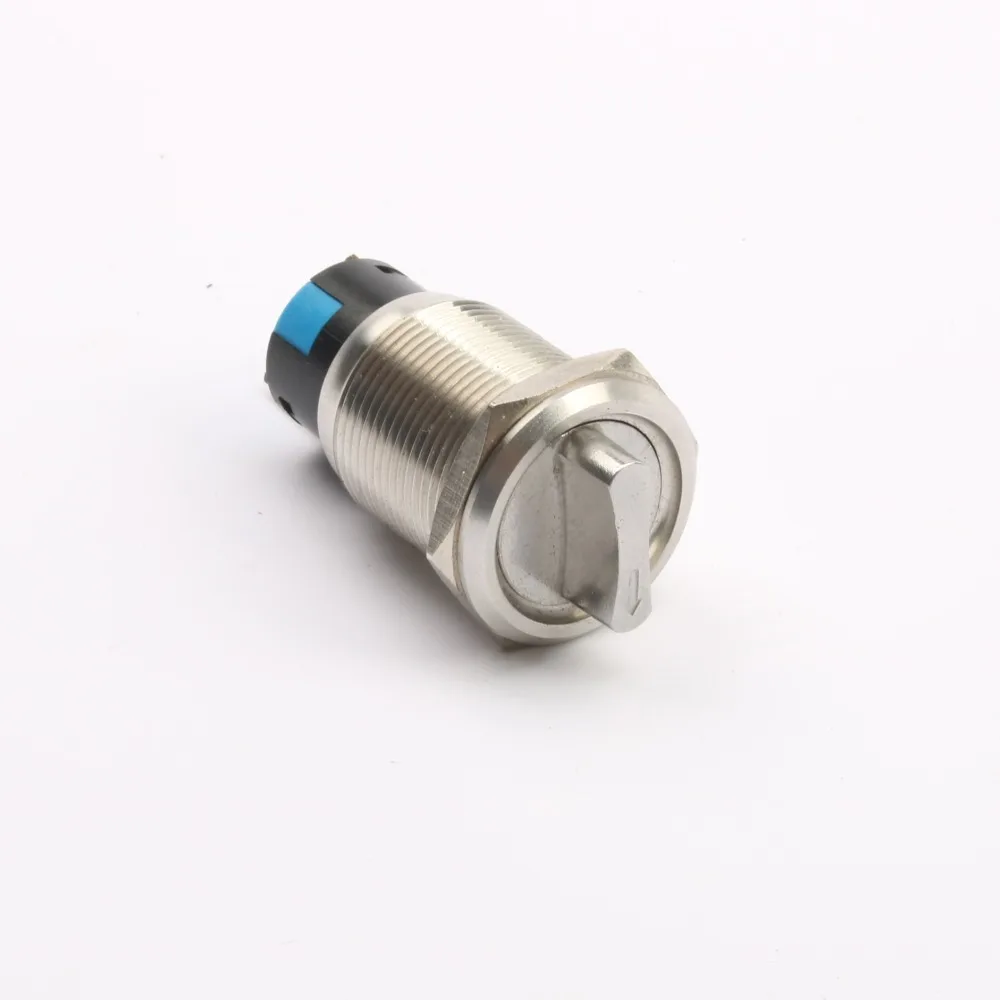 19mm metal Brass nickel plating push button switches Rotate buttons for machine Auto without LED | Обустройство дома