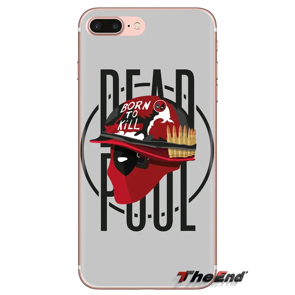 Мягкая металлическая куртка Born To Kill для Sony Xperia Z Z1 Z2 Z3 Z5 compact M2 M4 M5 C4 E3 T3 XA Huawei Mate 7 8 Y3II
