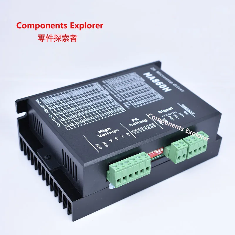 CNC драйвер шагового двигателя MA860H 24 110VDC 256 разделение заменить leadshine 2 фазы 18 80VAC