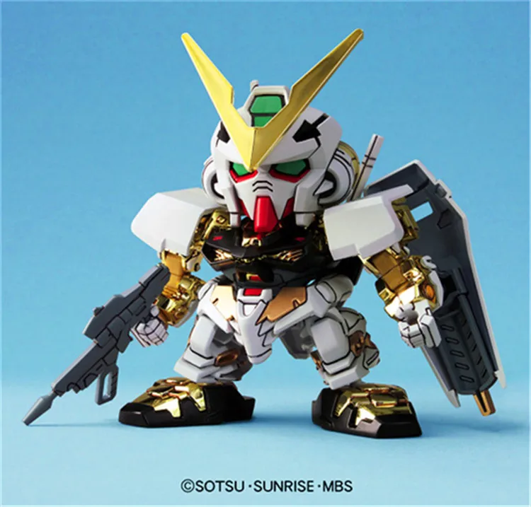 Bandai Gundam 50662 SD BB в заблуждение Goldframe MBF P01 мобильный костюм сборки модель наборы
