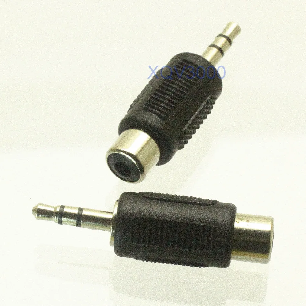 4 шт. адаптер конвертер RCA гнездо 3 5 мм Мужской разъем TRS штекер стерео для аудио |